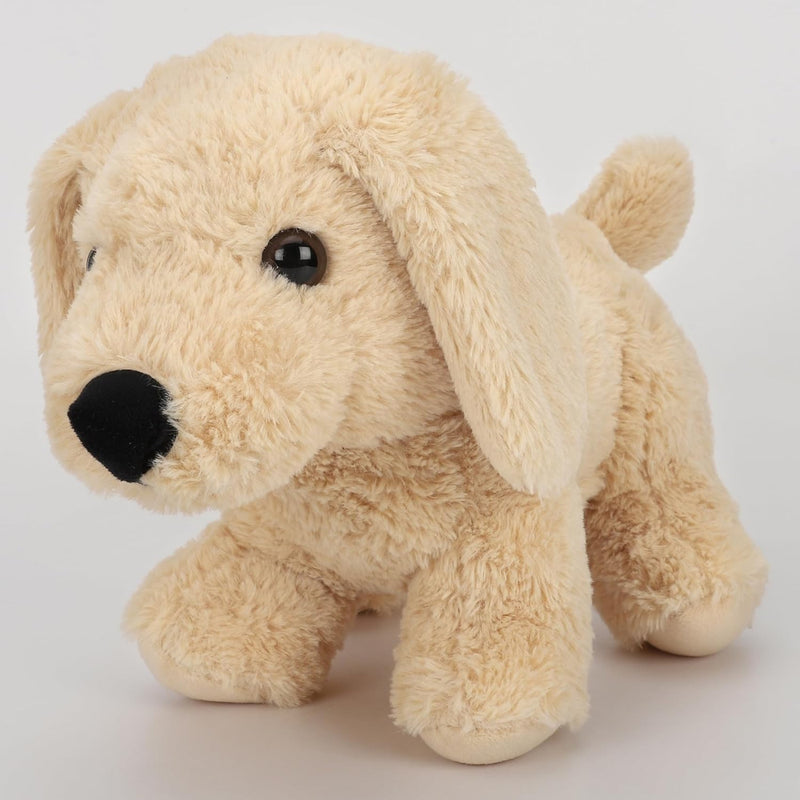 Mirada Mini Beige Labrador Standing Dog Soft Toy