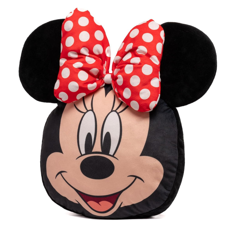 Mirada Minnie Bow Cushion – Soft Toy Stuffed Plush Pillow -35cm