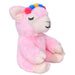 Mirada Pink Cute Plush Llama Coin Bank Stuffed Soft Toy - 25 Cm-Soft Toy-Mirada-Toycra