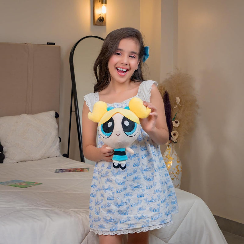 Mirada Powerpuff Girls Bubbles Soft Plush Toy – 28cm