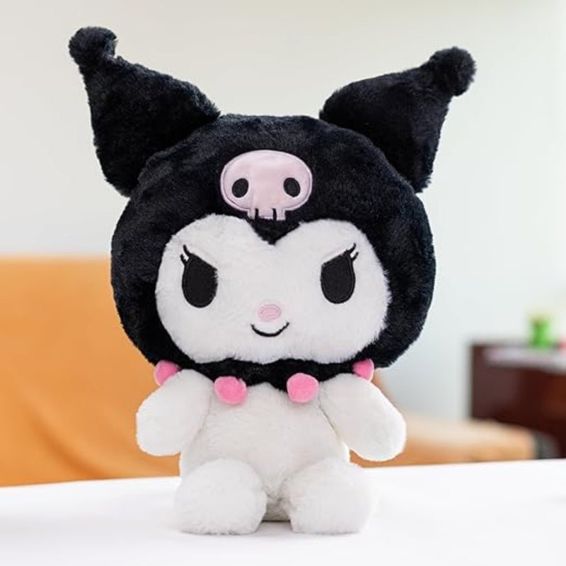 Mirada Sanrio Kuromi White Plush Toy – 30cm