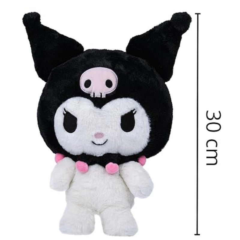 Mirada Sanrio Kuromi White Plush Toy – 30cm