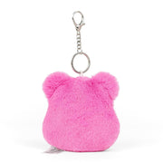 Mirada Smiley Face Keychain Plush Soft Toy