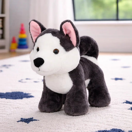 Mirada Standing Husky Toy - 25Cm