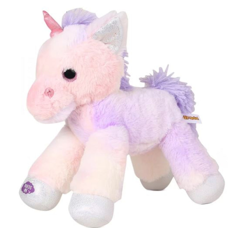 Mirada Unicorn Soft Toy 40cm- Light Multi