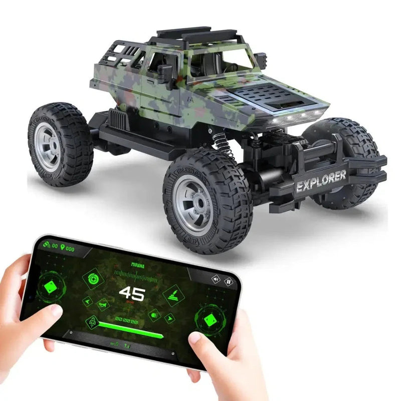 Mirana 4WD Explorer Remote Control Car - Green Camo