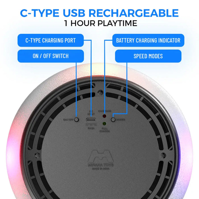 Mirana Air Football Smart Silver-RC Toys-Mirana-Toycra