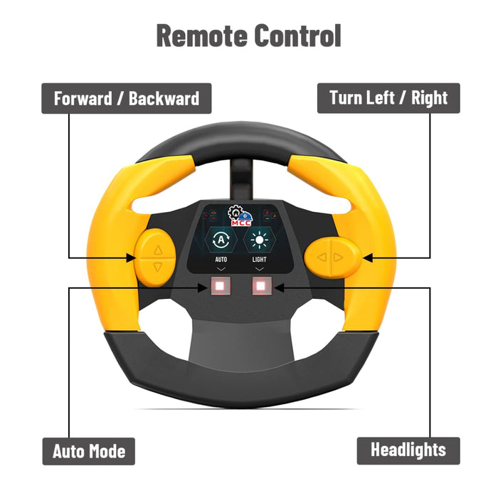 Mirana Blocks Rc Excavator Truck-RC Toys-Mirana-Toycra