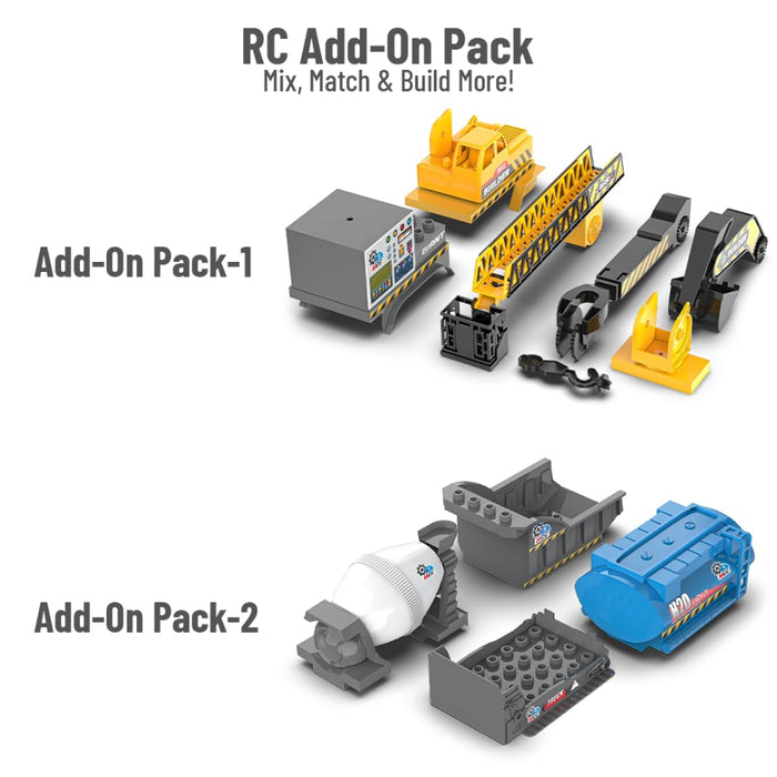 Mirana Blocks Rc Mega Cons Mixture Truck-RC Toys-Mirada-Toycra