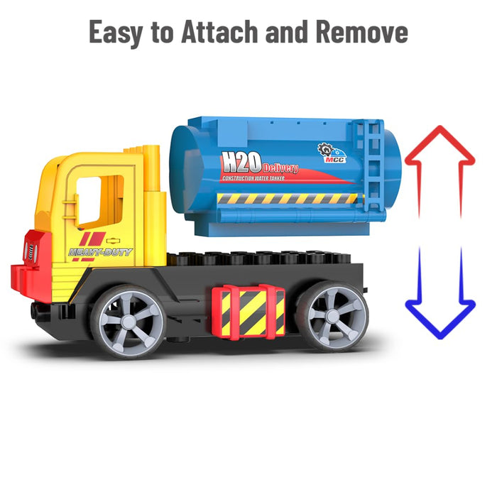 Mirana Blocks Rc Water Delivery Truck-RC Toys-Mirana-Toycra