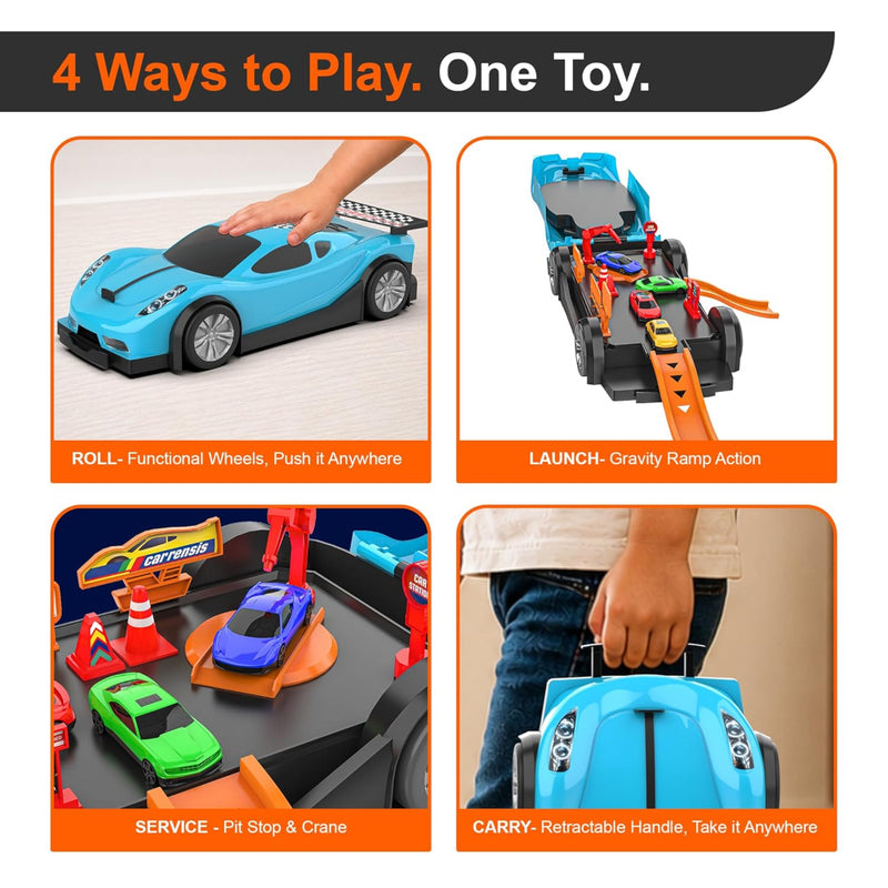 Mirana Car-in-Car Garage Toy for Kids