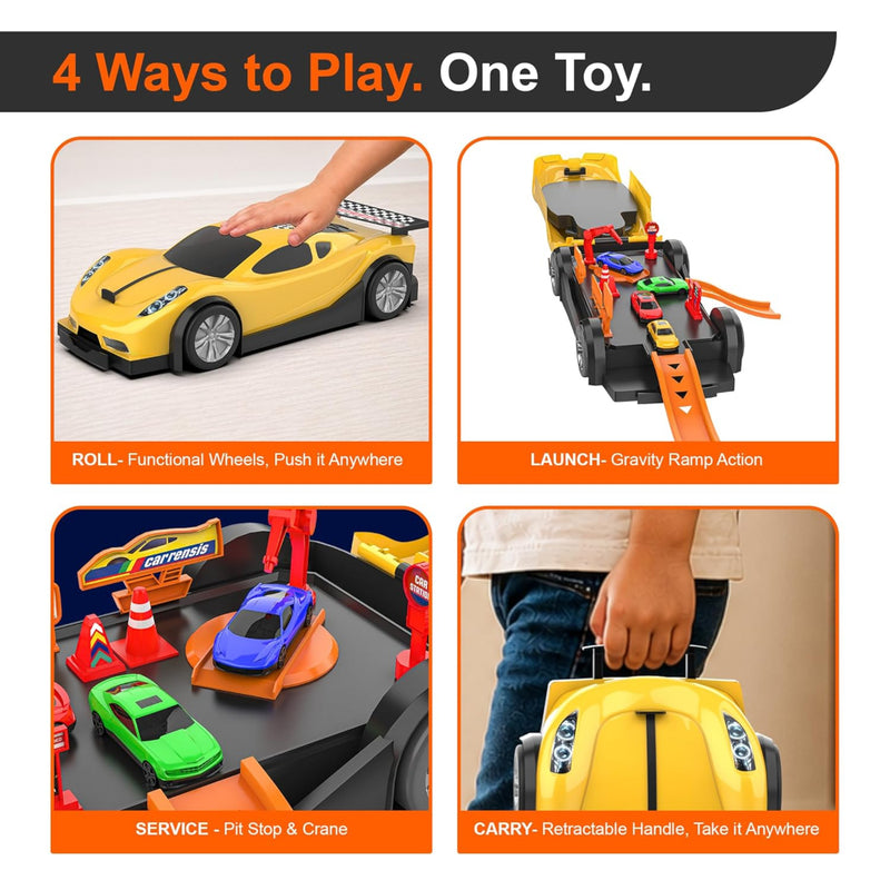 Mirana Car-in-Car Garage Toy for Kids
