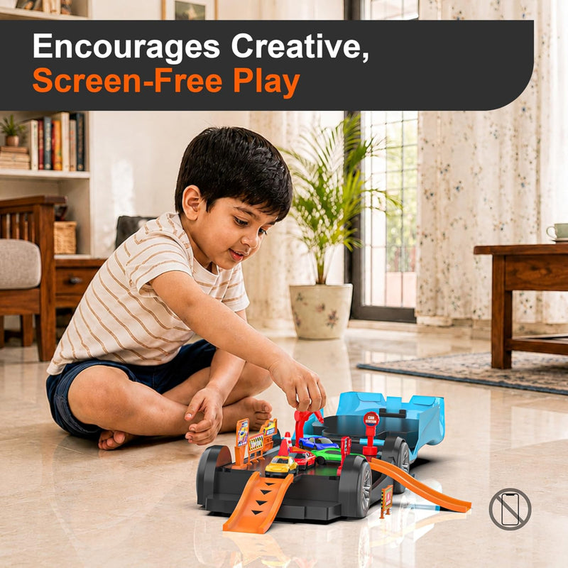 Mirana Car-in-Car Garage Toy for Kids