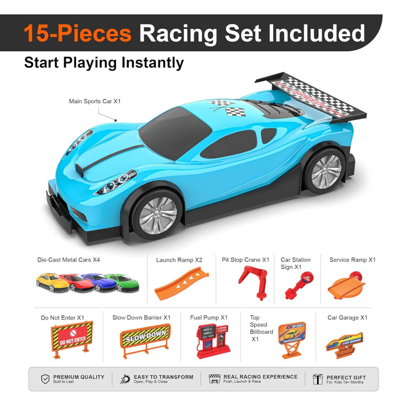Mirana Car-in-Car Garage Toy for Kids