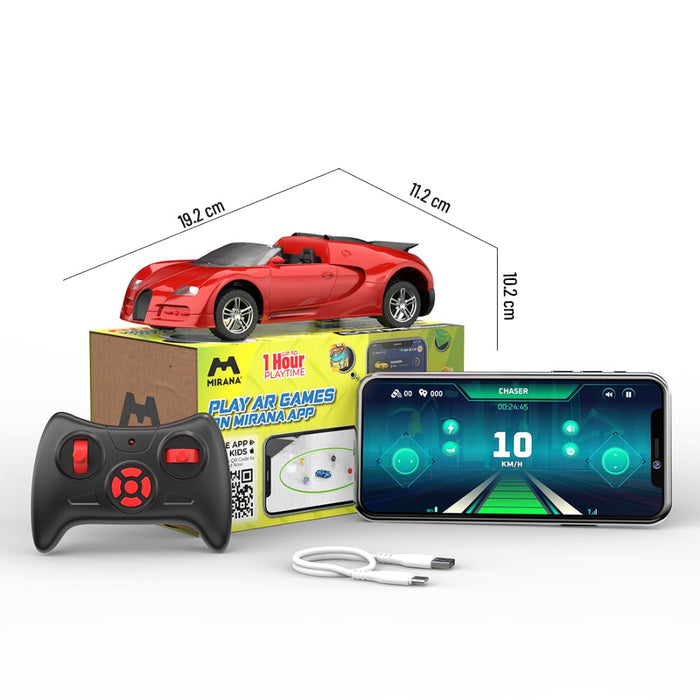 Mirana Doppler Musical Toy Car Red-RC Toys-Mirana-Toycra