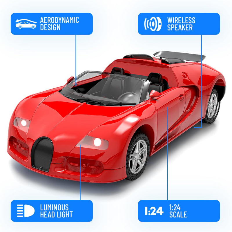 Mirana Doppler Musical Toy Car Red
