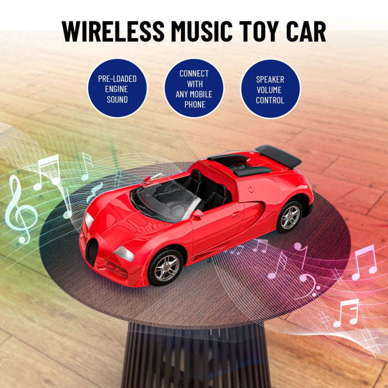 Mirana Doppler Musical Toy Car Red