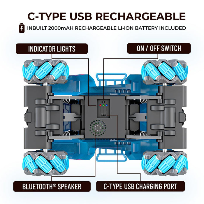 Mirana Drifter Bubble Shooter Blue-RC Toys-Mirana-Toycra