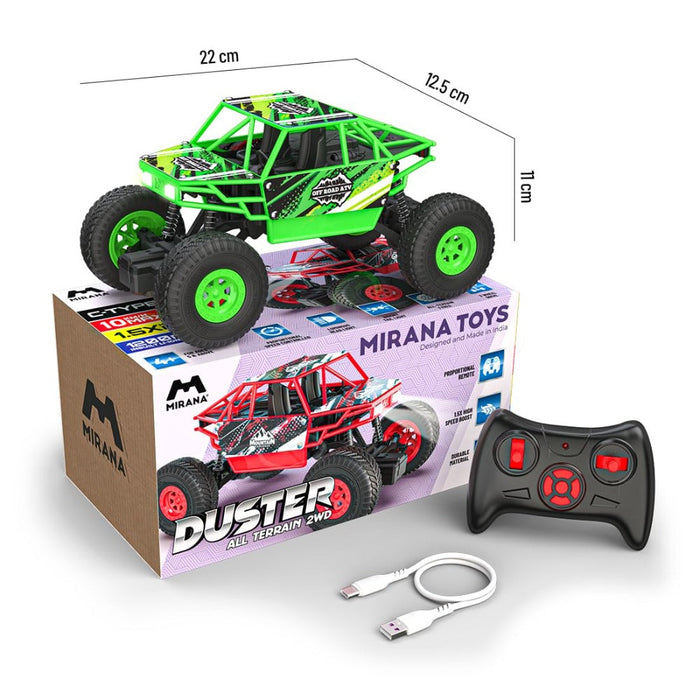 Mirana Duster 2WD Rock Crawler 4x4-RC Toys-Mirana-Toycra