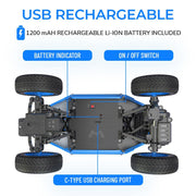 Mirana Duster 2WD Rock Crawler 4x4