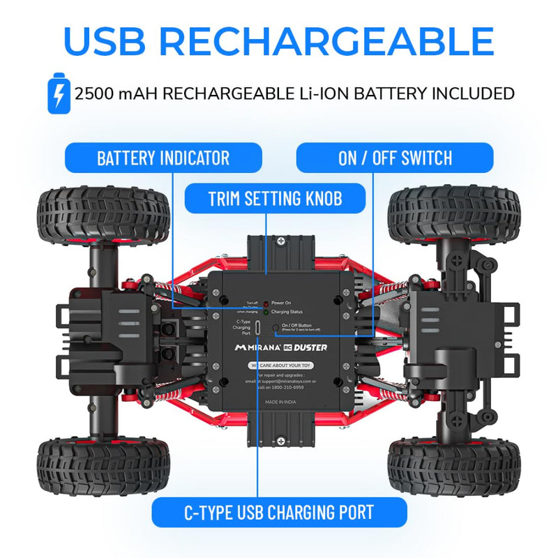 Mirana Duster 4WD 4x4 RC Car