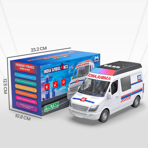 Mirana India Ambulance-RC Toys-Mirana-Toycra