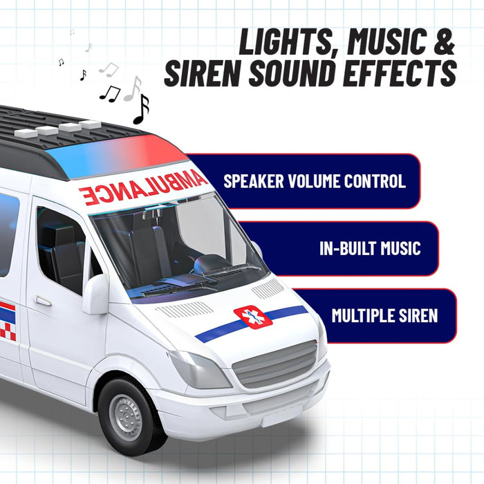 Mirana India Ambulance-RC Toys-Mirana-Toycra