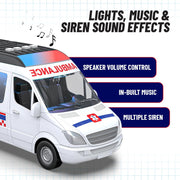 Mirana India Ambulance Toy Van for Kids