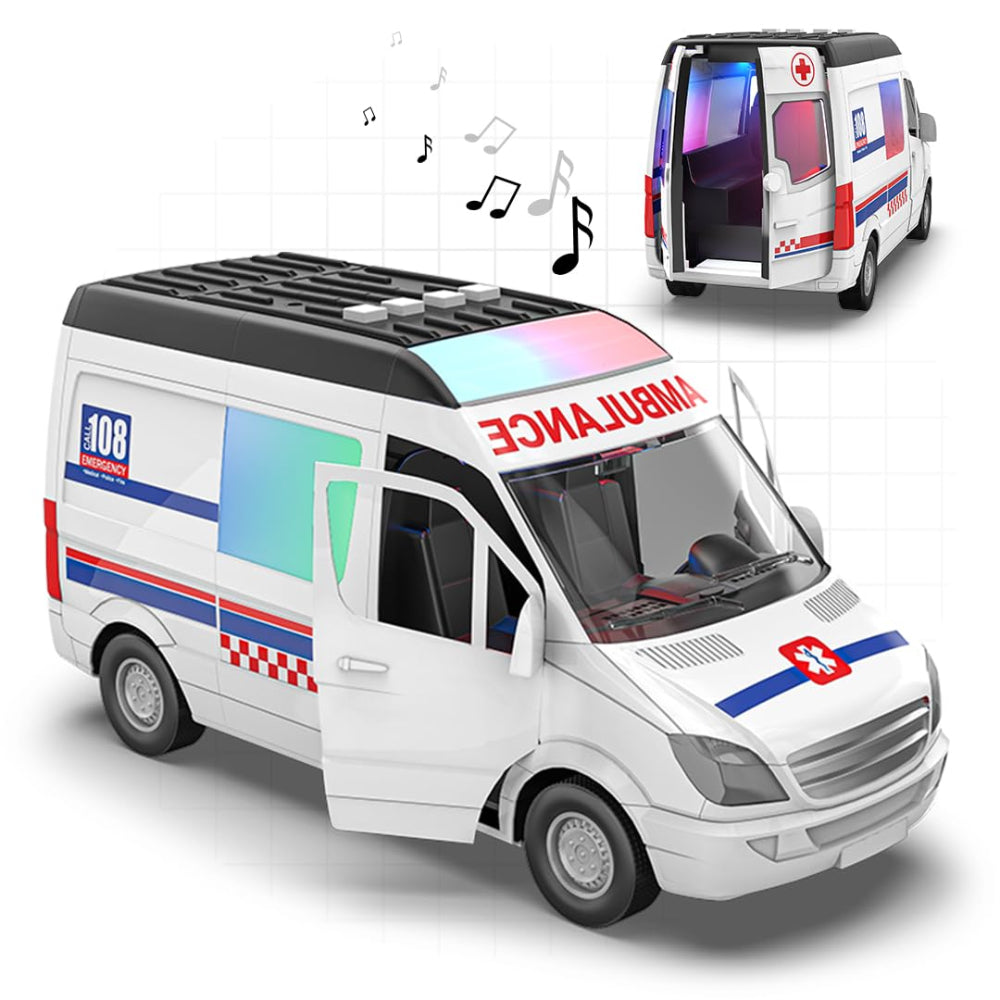 Mirana India Ambulance Toy Van for Kids