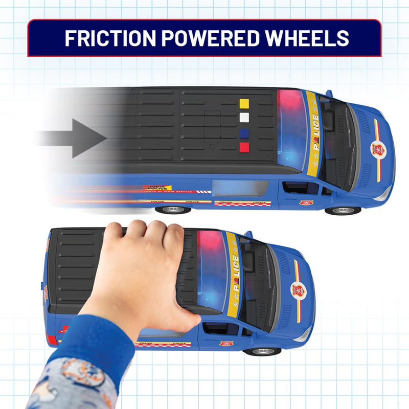 Mirana India Police Toy Van for Kids