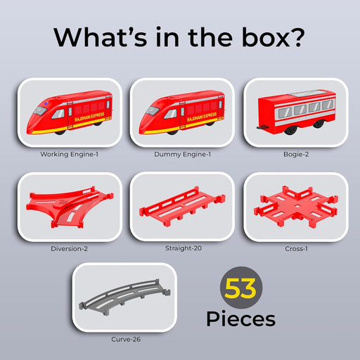 Mirana Rajdhani Express Bullet Train-RC Toys-Mirana-Toycra