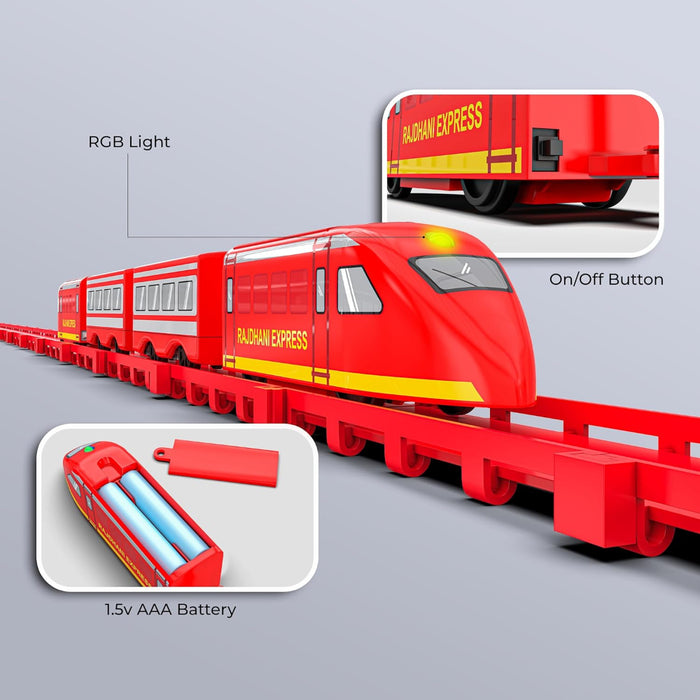 Mirana Rajdhani Express Bullet Train-RC Toys-Mirana-Toycra