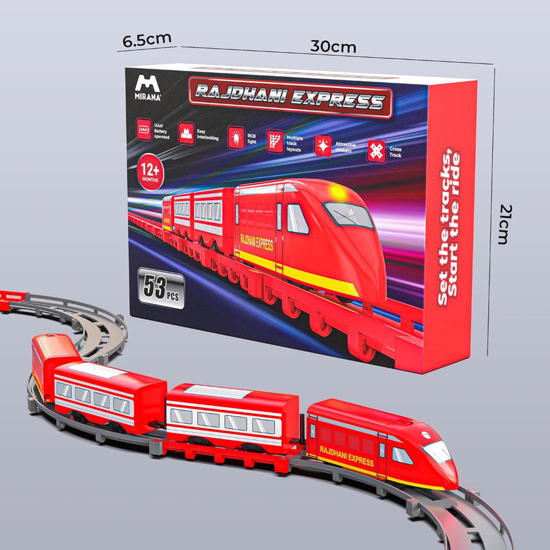 Mirana Rajdhani Express Bullet Train