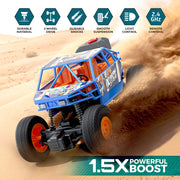 Mirana Smoke Duster 2WD Round Remote Orange Blue