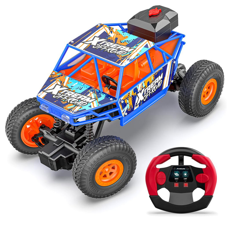 Mirana Smoke Duster 2WD Round Remote Orange Blue