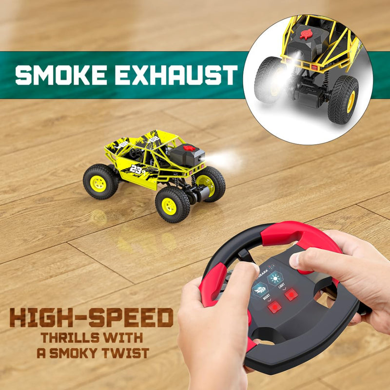 Mirana Smoke Duster 2WD Round Remote Yellow