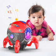 Mirana Space Octopus Bump & Go Musical Toy for Kids
