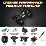 Mirana Spectre 4x4 Differential Drive Hobby Grade High Speed Adventure Truck-RC Toys-Mirana-Toycra