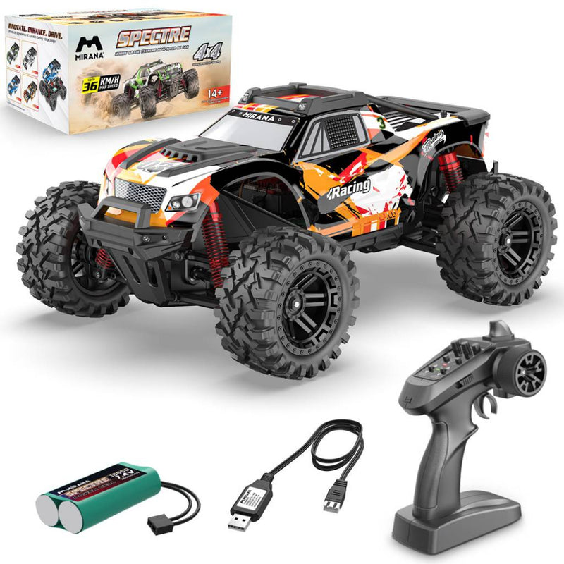 Mirana Spectre 4x4 Differential Drive Hobby Grade High Speed Adventure Truck-RC Toys-Mirana-Toycra