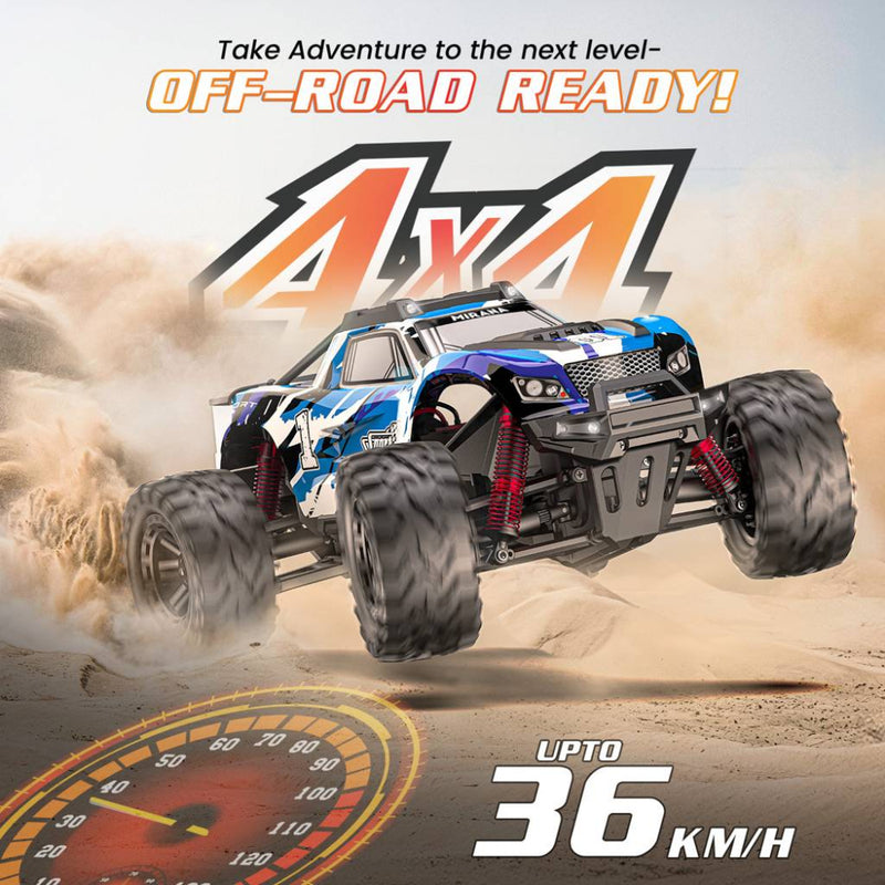 Mirana Spectre 4x4 Differential Drive Hobby Grade High Speed Adventure Truck-RC Toys-Mirana-Toycra