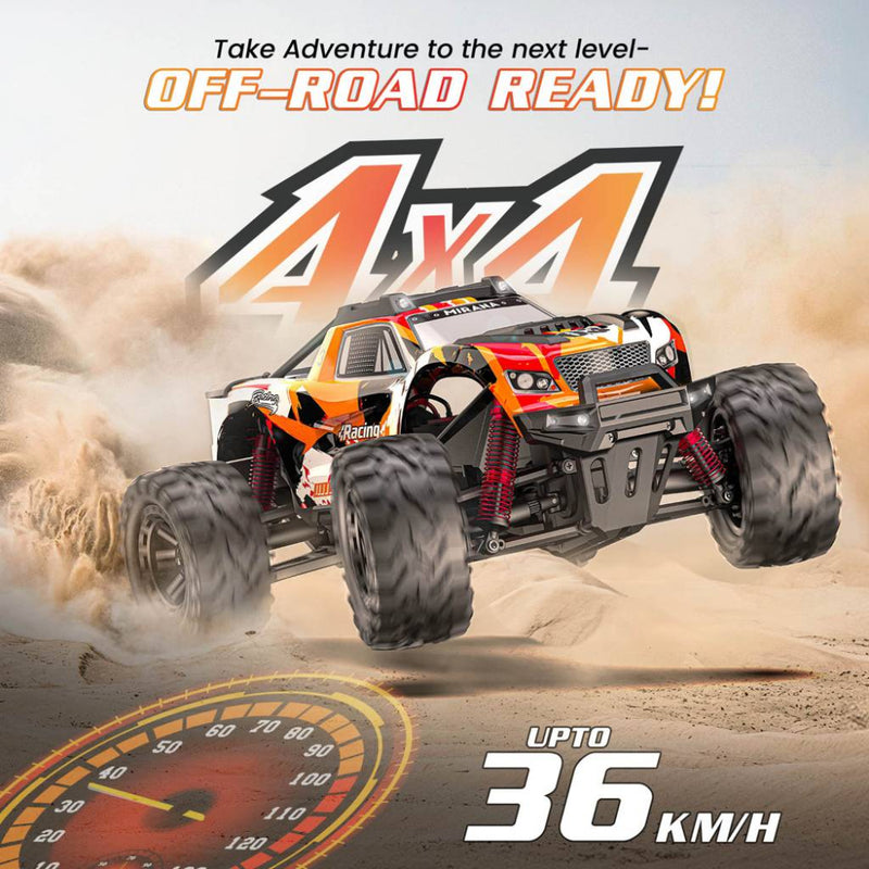 Mirana Spectre 4x4 Differential Drive Hobby Grade High Speed Adventure Truck-RC Toys-Mirana-Toycra