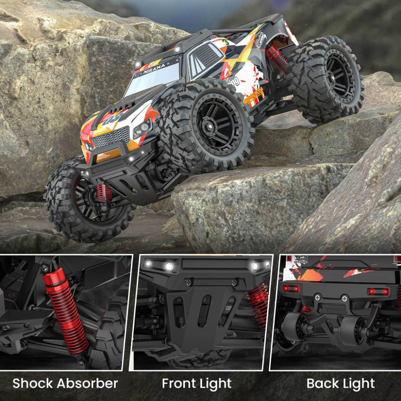 Mirana Spectre 4x4 Differential Drive Hobby Grade High Speed Adventure Truck-RC Toys-Mirana-Toycra