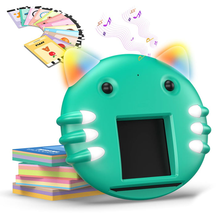 Mirana Talking Kitty Flash Card Green-RC Toys-Mirana-Toycra