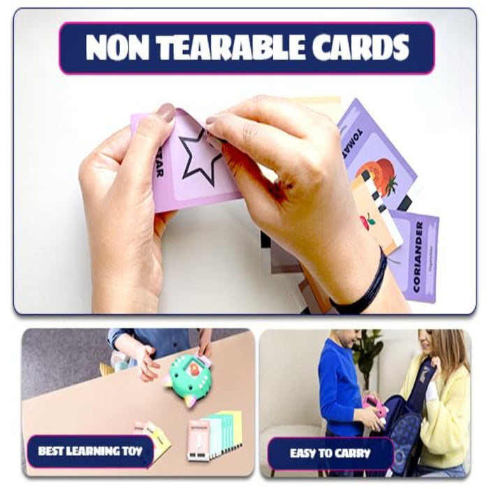 Mirana Talking Kitty Flash Card Reader Blue-RC Toys-Mirana-Toycra