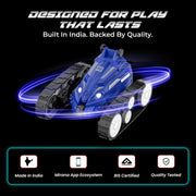 Mirana Tankster 360° Rotating Remote Control Stunt RC Car