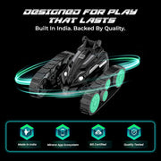 Mirana Tankster 360° Rotating Remote Control Stunt RC Car