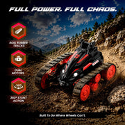 Mirana Tankster 360° Rotating Remote Control Stunt RC Car