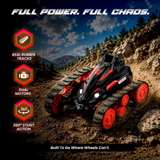 Mirana Tankster 360° Rotating Remote Control Stunt RC Car