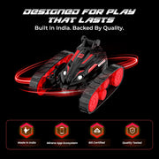 Mirana Tankster 360° Rotating Remote Control Stunt RC Car