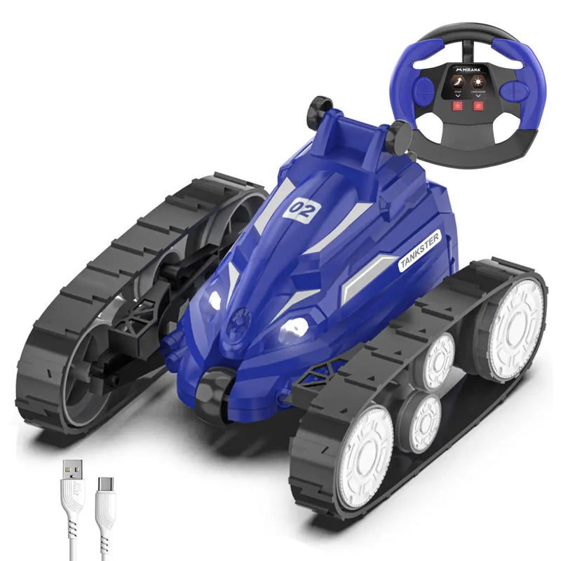 Mirana Tankster 360° Rotating Remote Control Stunt RC Car